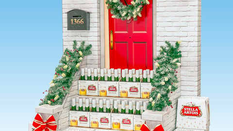 Stella Artois Holiday Door